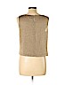 Ann Taylor 100% Polyester Tan Sleeveless Blouse Size 12 - photo 2
