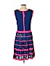 Nanette Lepore Blue Casual Dress Size M - photo 2