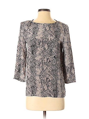 Joie 3/4 Sleeve Silk Top (view 1)