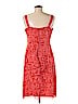 Anna Sui for Anthropologie 100% Silk Red Casual Dress Size 8 - photo 2