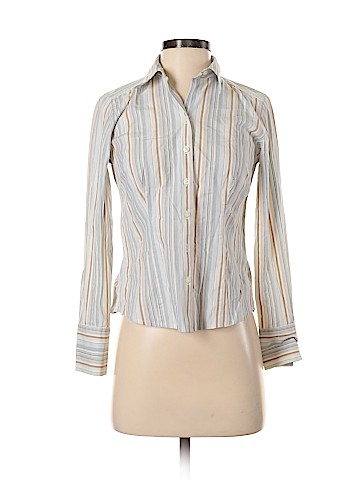 Ann Taylor Long Sleeve Button-Down Shirt (view 1)