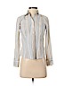 Ann Taylor Brown Long Sleeve Button-Down Shirt Size 2 (petite) - photo 1