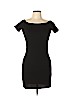 Aqua Black Casual Dress Size L - photo 1