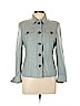 AKRIS 100% Cashmere Blue Coat Size 10 - photo 1
