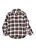 Crewcuts Outlet 100% Cotton Plaid Green Long Sleeve Button-Down Shirt Size 12 - photo 1