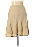 Banana Republic 100% Linen Tan Casual Skirt Size 14 - photo 2