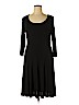 Lauren by Ralph Lauren Black Casual Dress Size 14 - photo 1