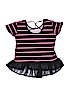 D-Signed Black Short Sleeve Top Size 6 - photo 2
