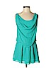 Alice + Olivia 100% Silk Teal Casual Dress Size XS - photo 1