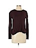 Theory Burgundy Long Sleeve Top Size P (petite) - photo 1