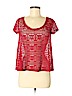 American Eagle Outfitters Red Short Sleeve Blouse Size M - photo 1