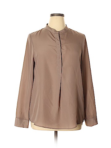 J. Crew Factory Store Long Sleeve Blouse (view 1)