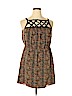 RACHEL Rachel Roy 100% Polyester Brown Casual Dress Size XL - photo 1