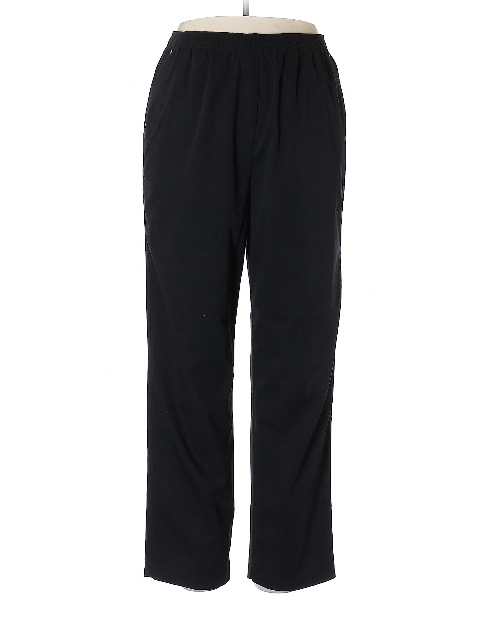Breckenridge Solid Black Casual Pants Size 14 - 73% off | thredUP
