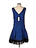 Proenza Schouler 100% Silk Blue Casual Dress Size 4 - photo 2
