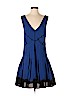 Proenza Schouler 100% Silk Blue Casual Dress Size 4 - photo 1
