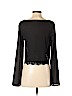 TOBI 100% Polyester Black Long Sleeve Blouse Size S - photo 2
