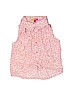 Penelope Mack 100% Cotton Pink Sleeveless Blouse Size 6 - photo 1
