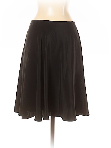 Linda Allard Ellen Tracy Silk Skirt (view 2)