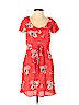 American Eagle Outfitters 100% Viscose Red Casual Dress Size 0 - photo 1