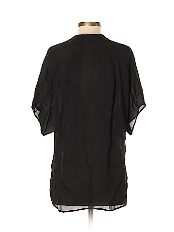 Vince. 3/4 Sleeve Silk Top (view 2)