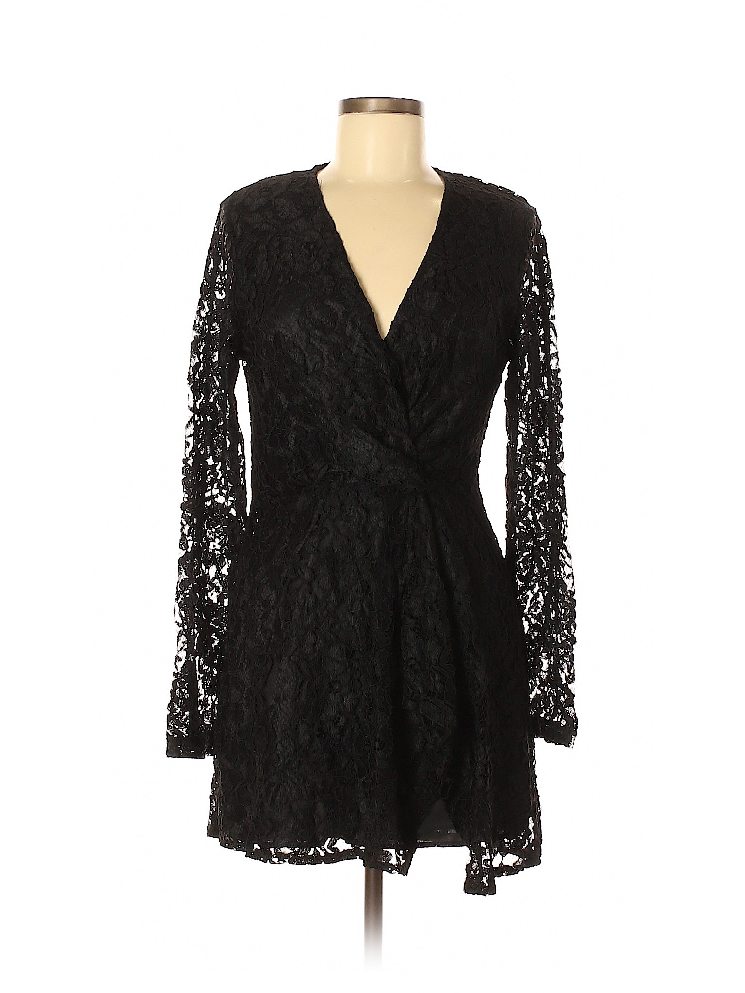Pretty Little Thing Women Black Casual Dress 8 | eBay