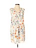 Rebecca Taylor 100% Silk White Casual Dress Size 0 - photo 1