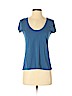 Cuyana 100% Pima Cotton Solid Blue Short Sleeve T-Shirt Size S - photo 1