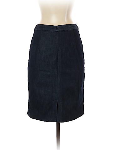 Halogen Denim Skirt (view 2)