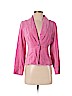 Ann Taylor LOFT 100% Cotton Pink Blazer Size 4 (petite) - photo 1