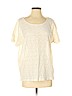 H&M Ivory Short Sleeve Blouse Size S - photo 1