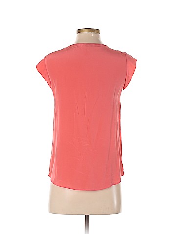Joie Short Sleeve Silk Top (view 2)