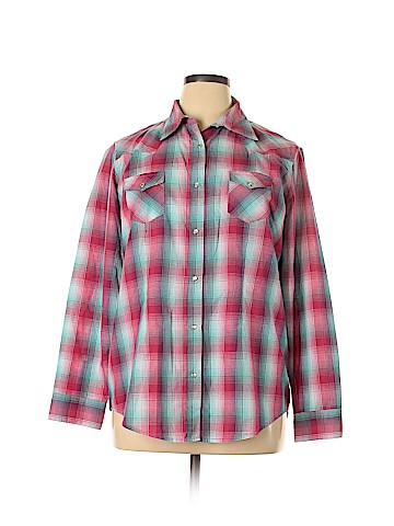 Wrangler Jeans Co Long Sleeve Button-Down Shirt (view 1)