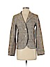 Jil Sander Gray Silk Blazer Size 34 - photo 1