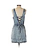 Topshop 100% Cotton Blue Casual Dress Size 6 - photo 2