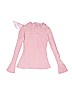 Sleeping On Snow Pink Wool Pullover Sweater Size S (kids) - photo 2
