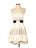 Max and Cleo 100% Polyester Ivory Casual Dress Size 4 - photo 1