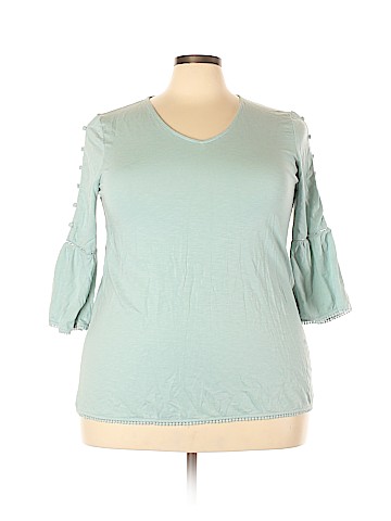 J.jill 3/4 Sleeve Top (view 1)