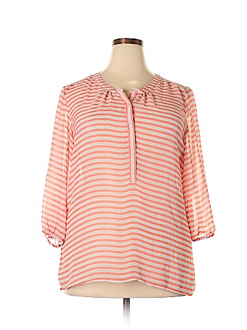 Ann Taylor LOFT 3/4 Sleeve Blouse (view 1)