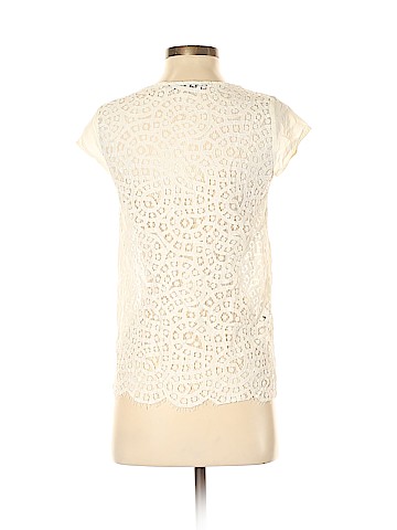 Comptoir des Cotonniers Short Sleeve Silk Top (view 2)