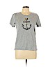 J. Crew Collection 100% Cotton Gray Short Sleeve T-Shirt Size L - photo 1