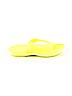 Crocs Solid Yellow Flip Flops Size 9 - photo 1