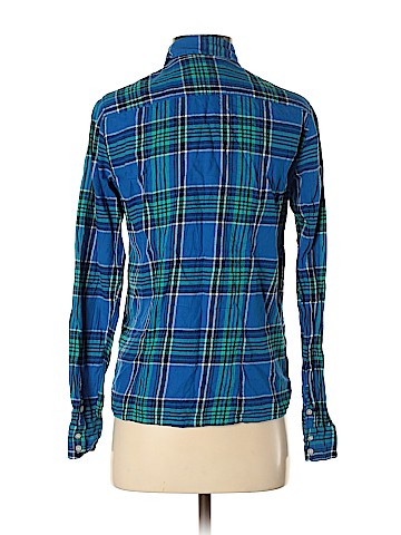 American Eagle Outfitters Long Sleeve Button-Down Shirt (view 2)