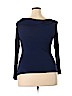Max Studio Blue Long Sleeve Top Size XL - photo 2