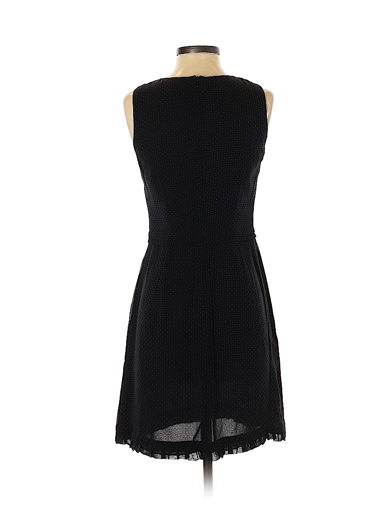 Ann Taylor 100% Silk Black Casual Dress Size 2 - photo 1