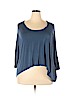 Soyaconcept Blue Pullover Sweater Size XL - photo 1