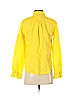 Lauren by Ralph Lauren 100% Linen Yellow Long Sleeve Button-Down Shirt Size S (petite) - photo 2