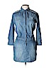 Etienne Marcel 100% Cotton Blue Casual Dress Size S - photo 1