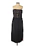 AKRIS 100% Cotton Black Cocktail Dress Size 6 - photo 1