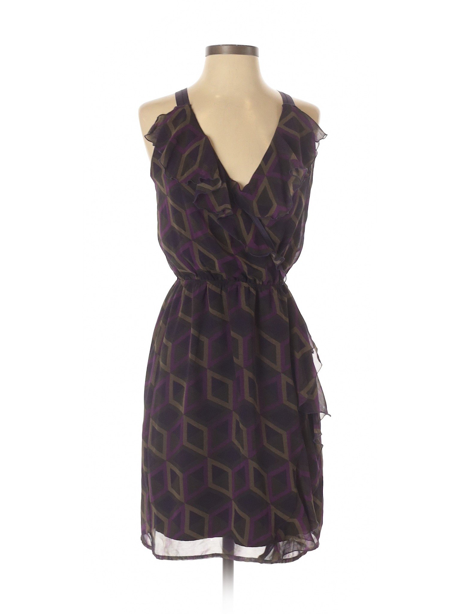 Banana Republic Women Purple Casual Dress 0 | eBay